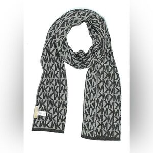 Michael Kors Monogram Black and Gray Scarf